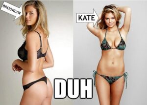 Brooklyn Decker vs. Kate Upton Boobs Battle - #5