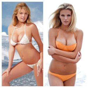 Brooklyn Decker vs. Kate Upton Boobs Battle - #18