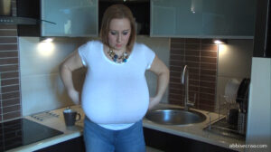 Abbi Secraa ver, very big tits in the kitchen - #18