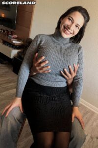At Home With Sweater Girl Brooklyn Springvalley - #11