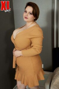 Chubby and mega busty new babe Mary Brown - #11