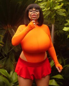 Demmy Blaze as Velma from Scooby-Doo - #8