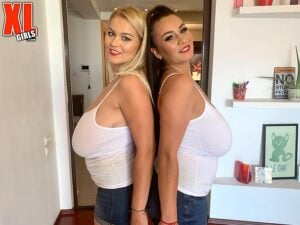 Erin Star and Helen Star paired up for a big tits show - #9