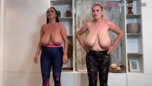 Erin Star & Helen Star Busty Aerobics Babes - #6