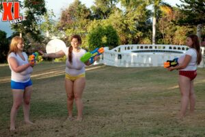 Gya, Micky Bells and Terri Jane Super soaked and Rubbed Down - #8