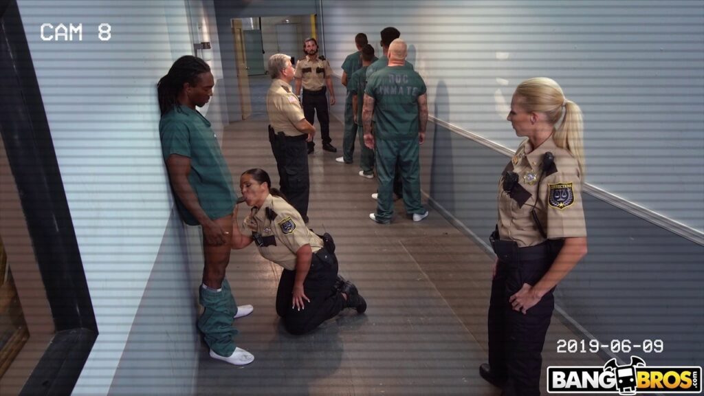 Horny prison officer Kailani Kai Fucks Inmate