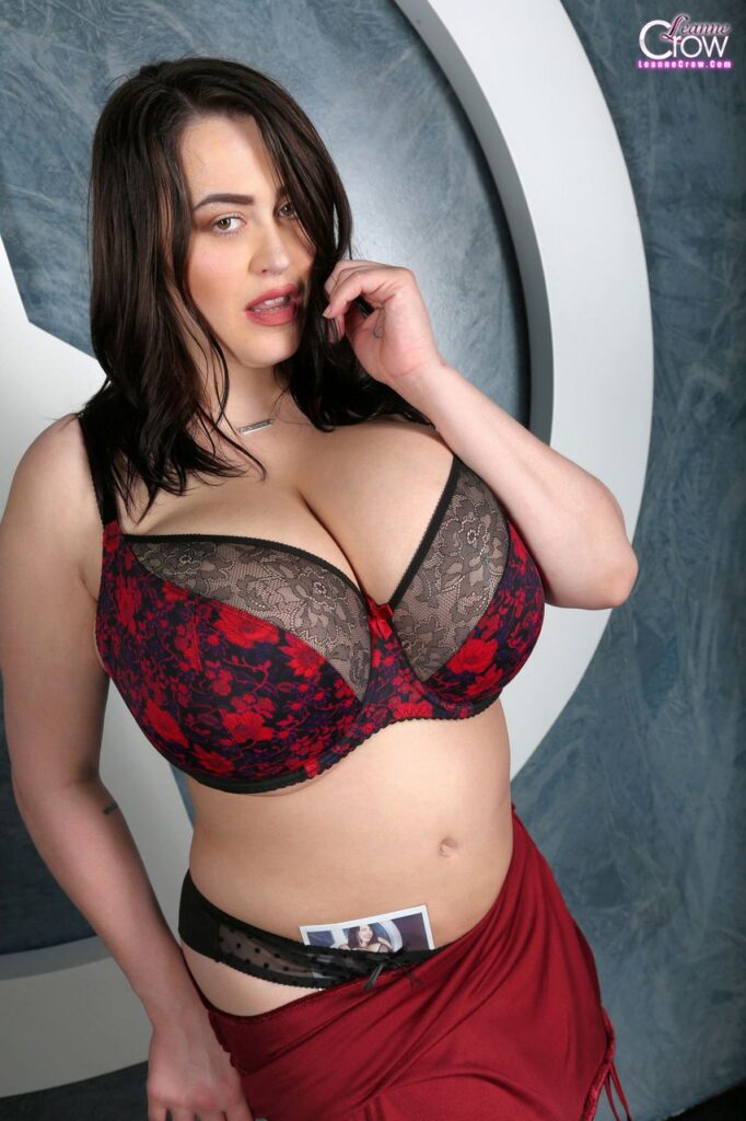 Leanne Crow Red Satin Peace Gopro bts