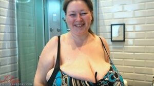 Lily DreamBoobs at home set her huge tits free - #4