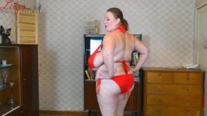 Lily DreamBoobs Squeezing her Fat Tits for You - #7