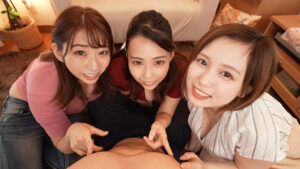 Colossal tits married woman babes Monami Takarada, Yuria Yoshine & Nene Tanaka - #9