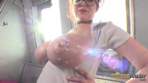 Tessa Fowler Fan Outfit Tight Tennis Top - #3