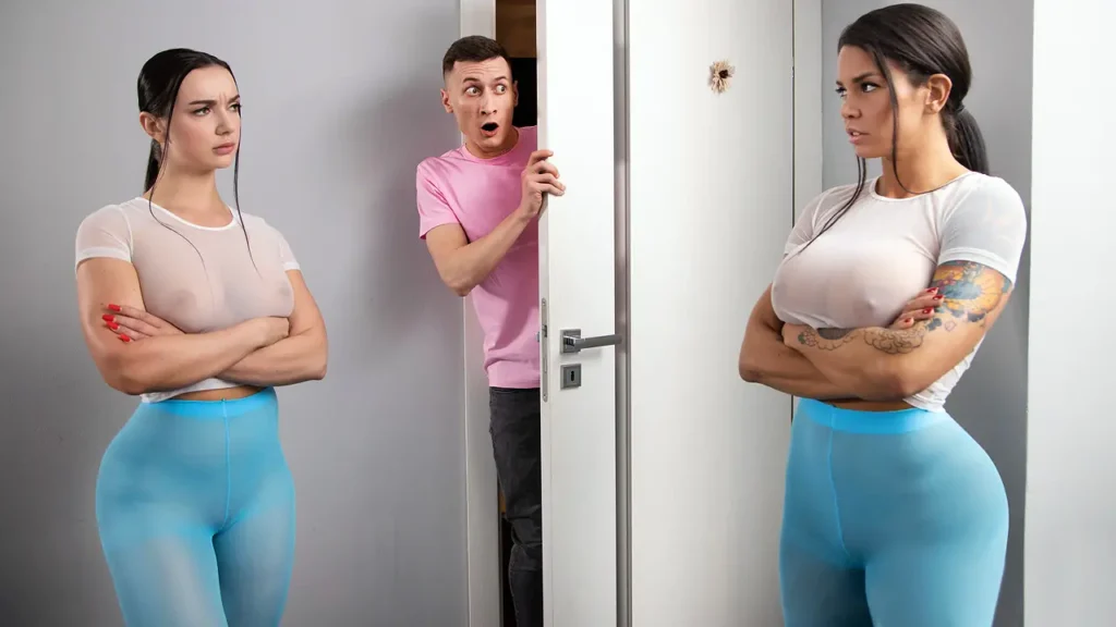 I accidentally fucked my girlfriend’s roommate bacuse the brunettes look like twins